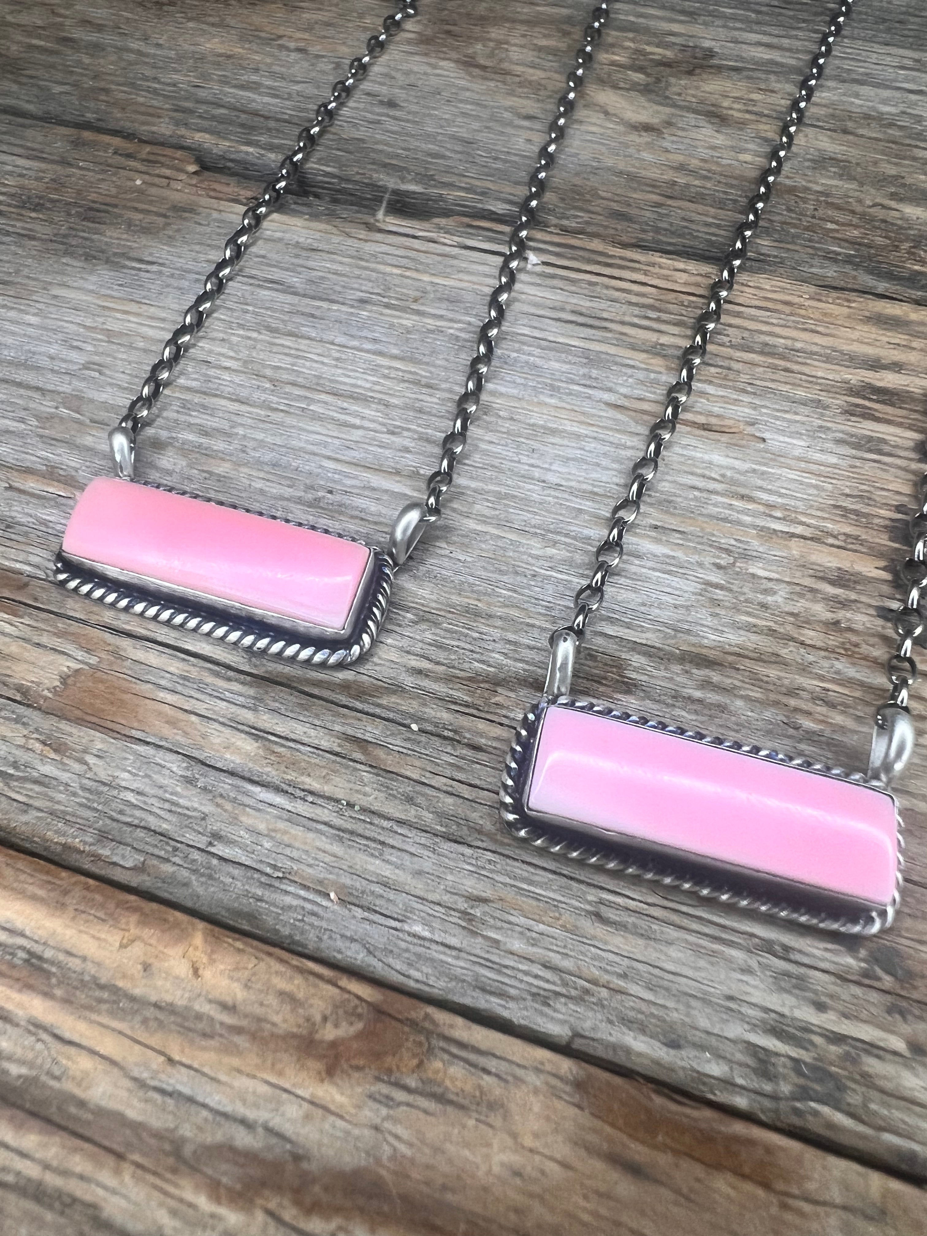 Cotton Candy Bar Necklace