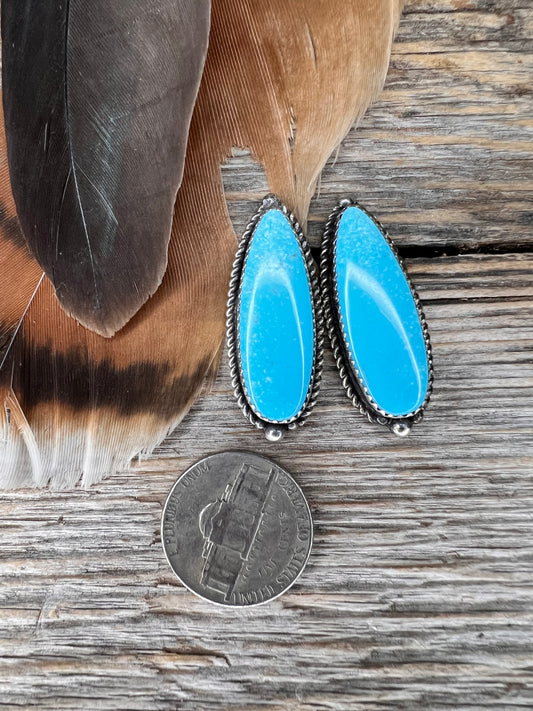 Kingman Oval Earrings