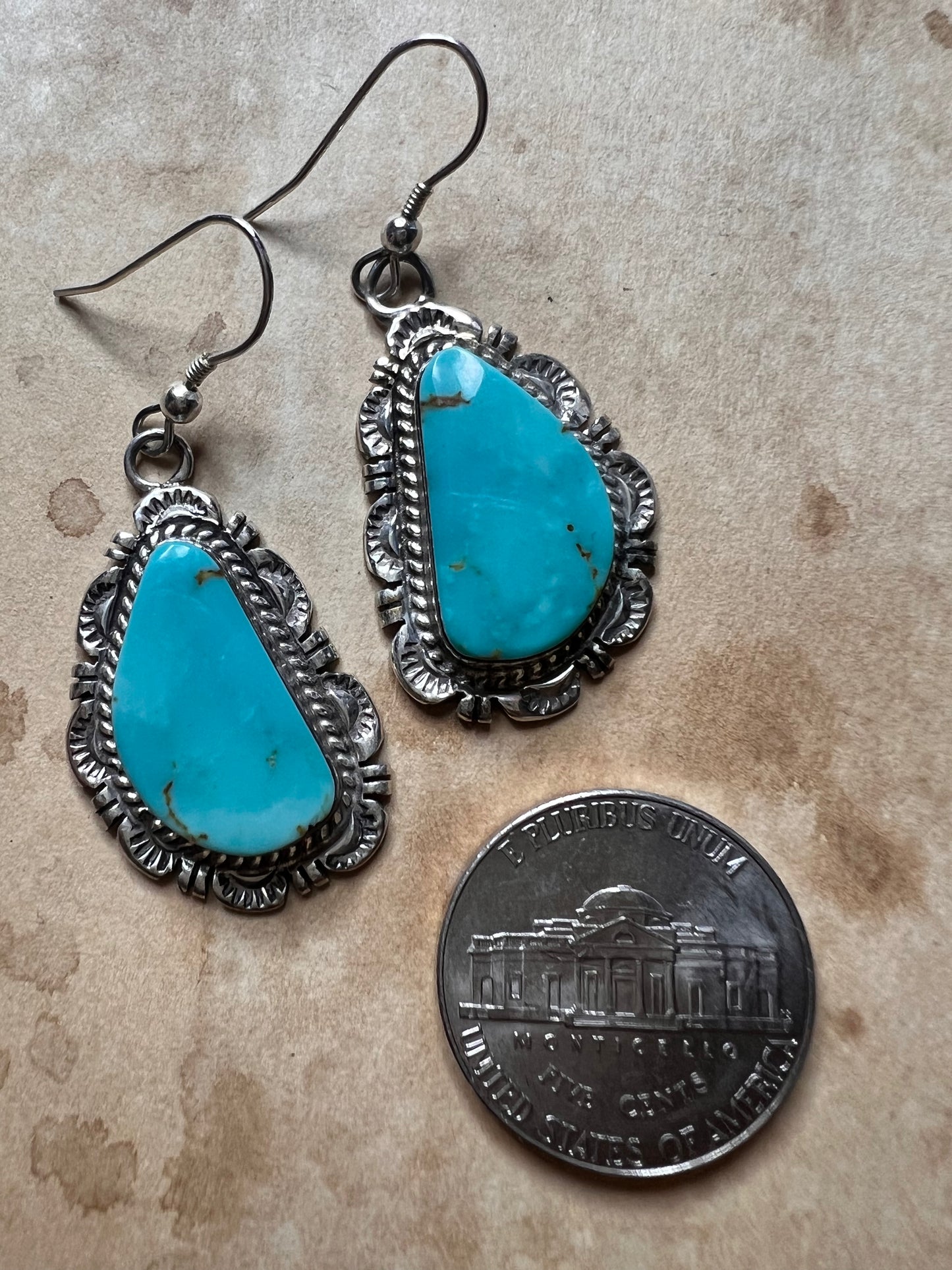 Kingman Turquoise Earrings