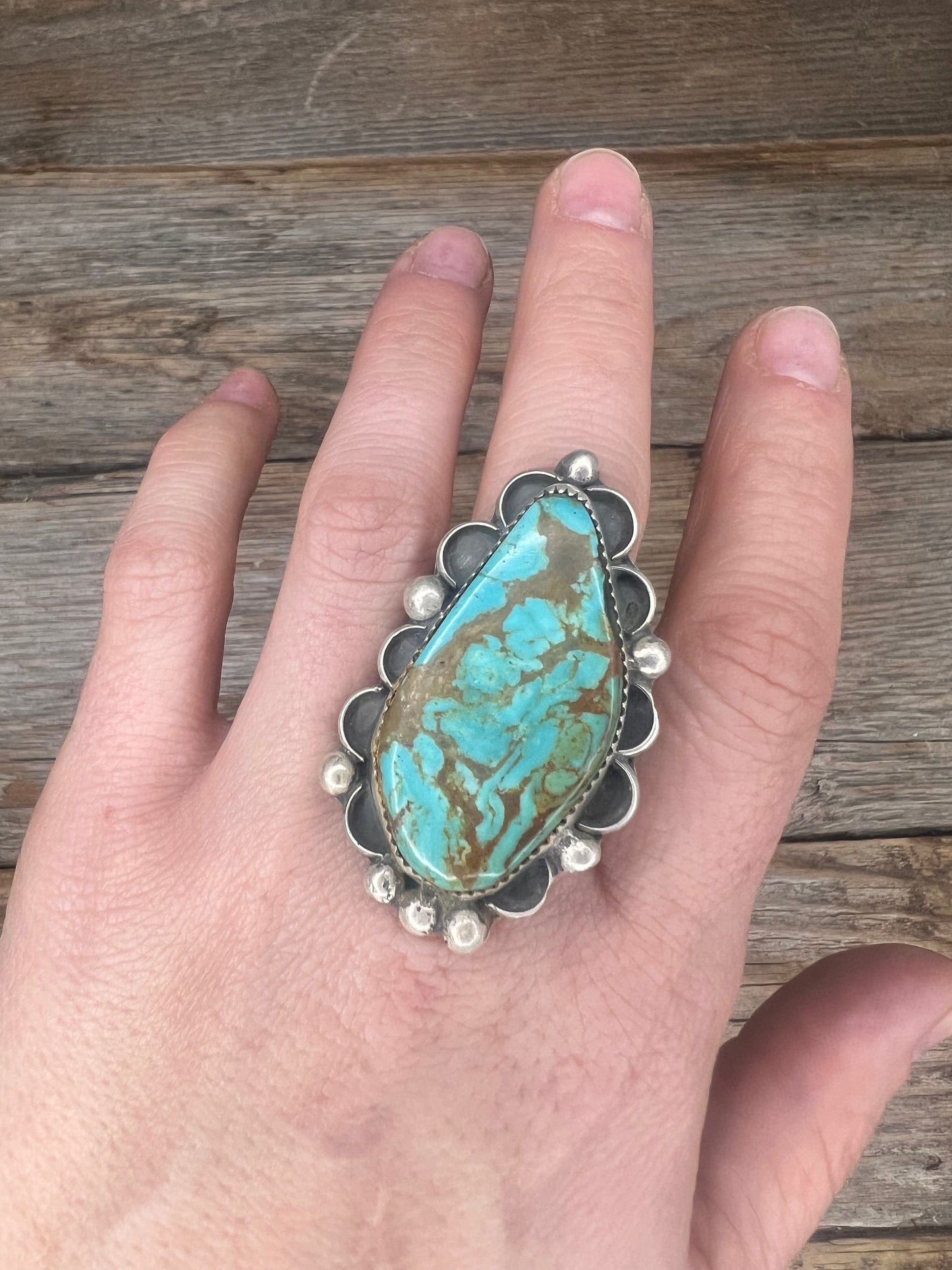 Kingman Shield Ring