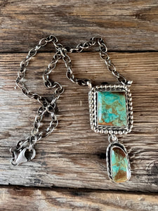 Kingman Square Necklace