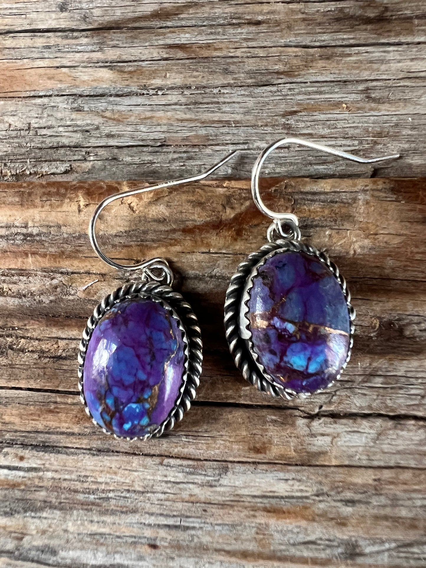 Freda Oval Drop Earrings