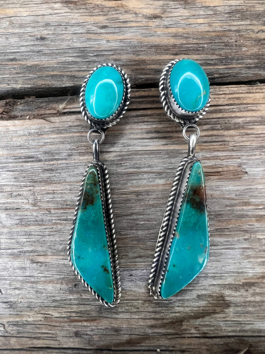 Kingman 2-Stone Earrings