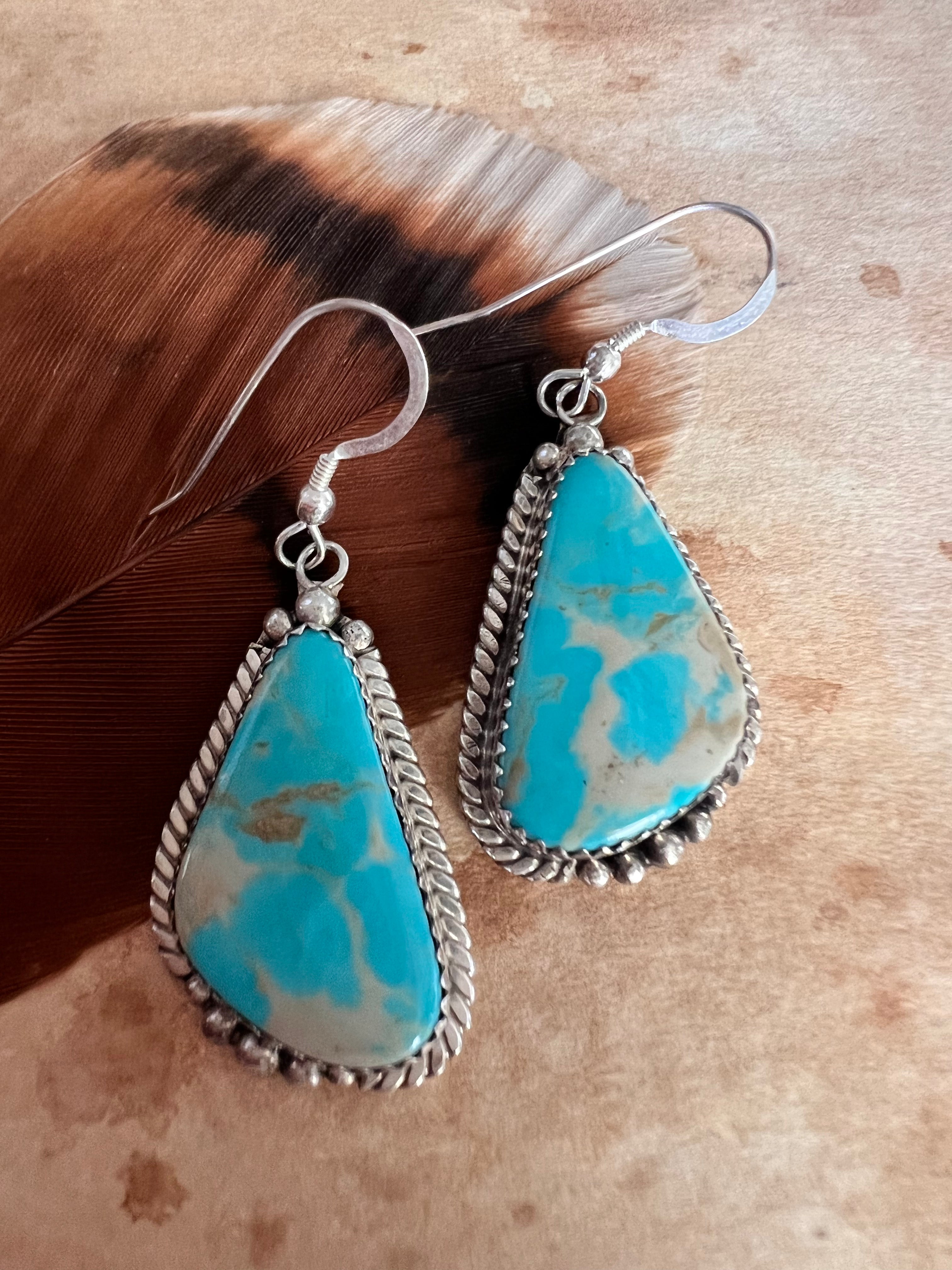 Kingman dangle earrings