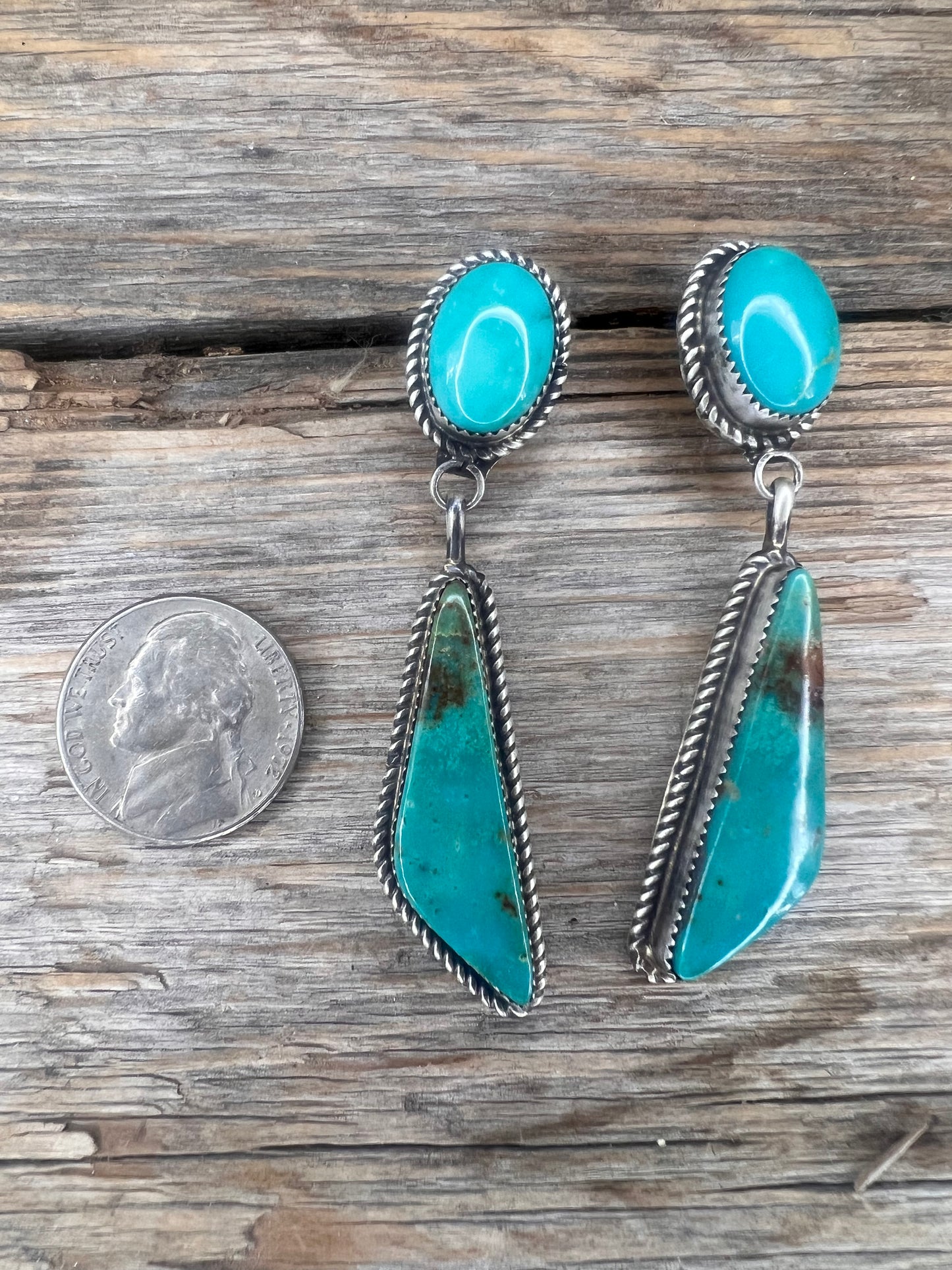 Kingman 2-Stone Earrings