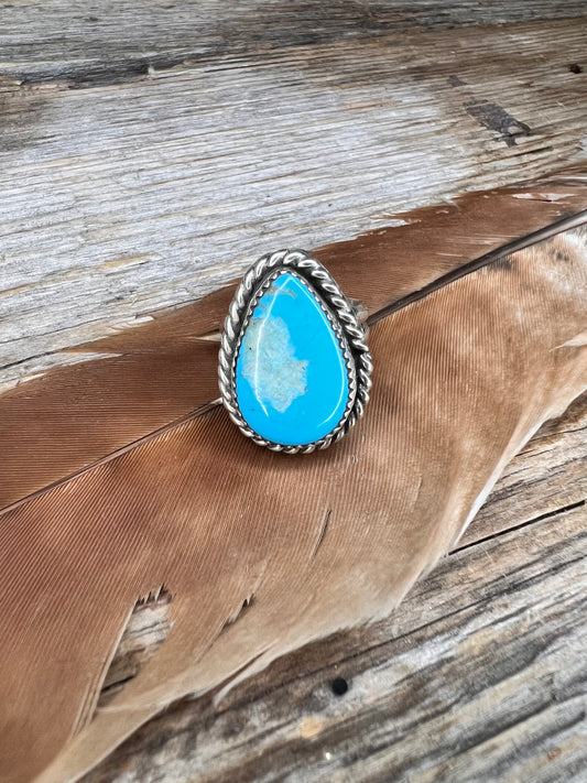 Kingman Teardrop Ring