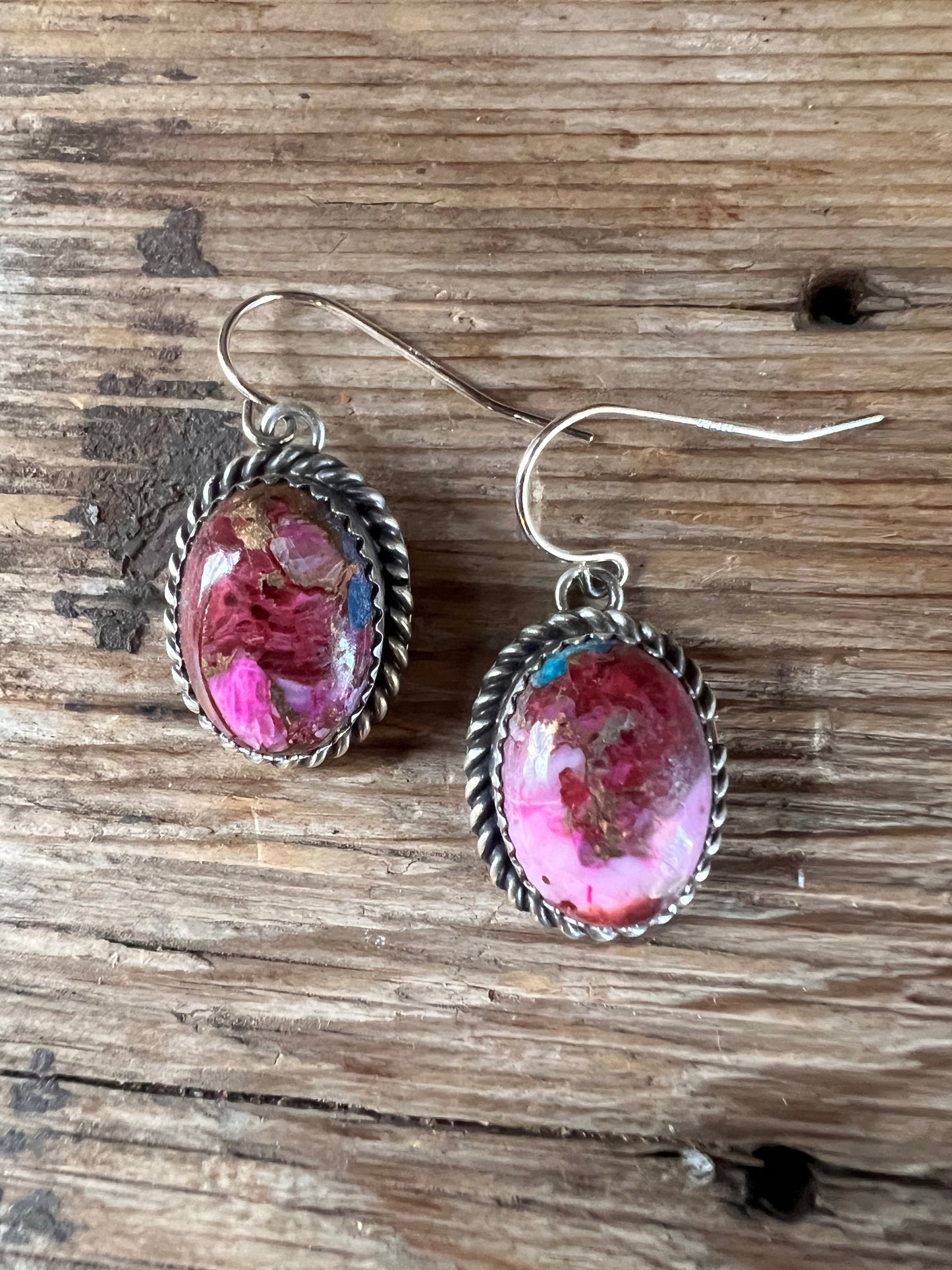 Freda Oval Drop Earrings