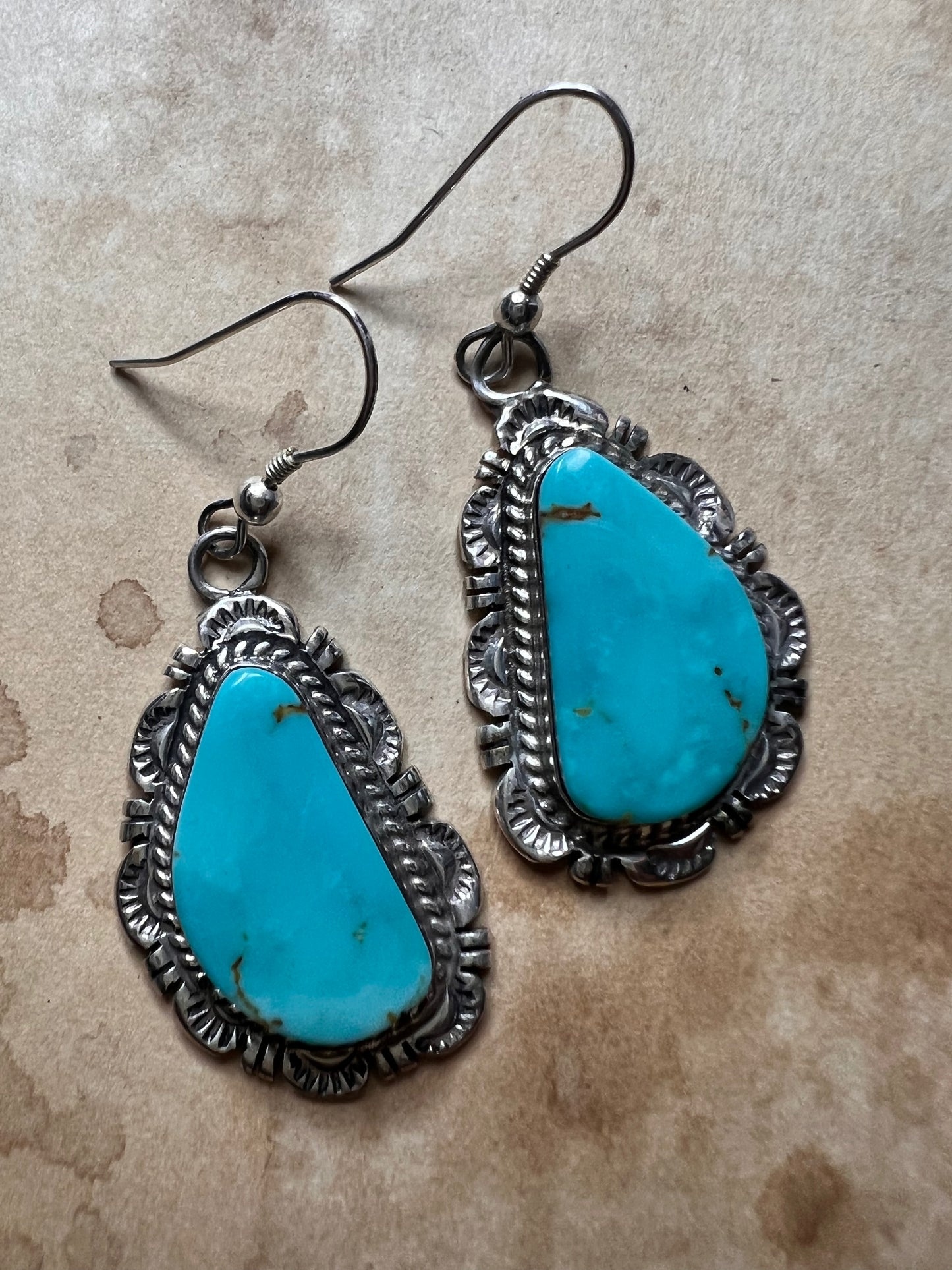 Kingman Turquoise Earrings