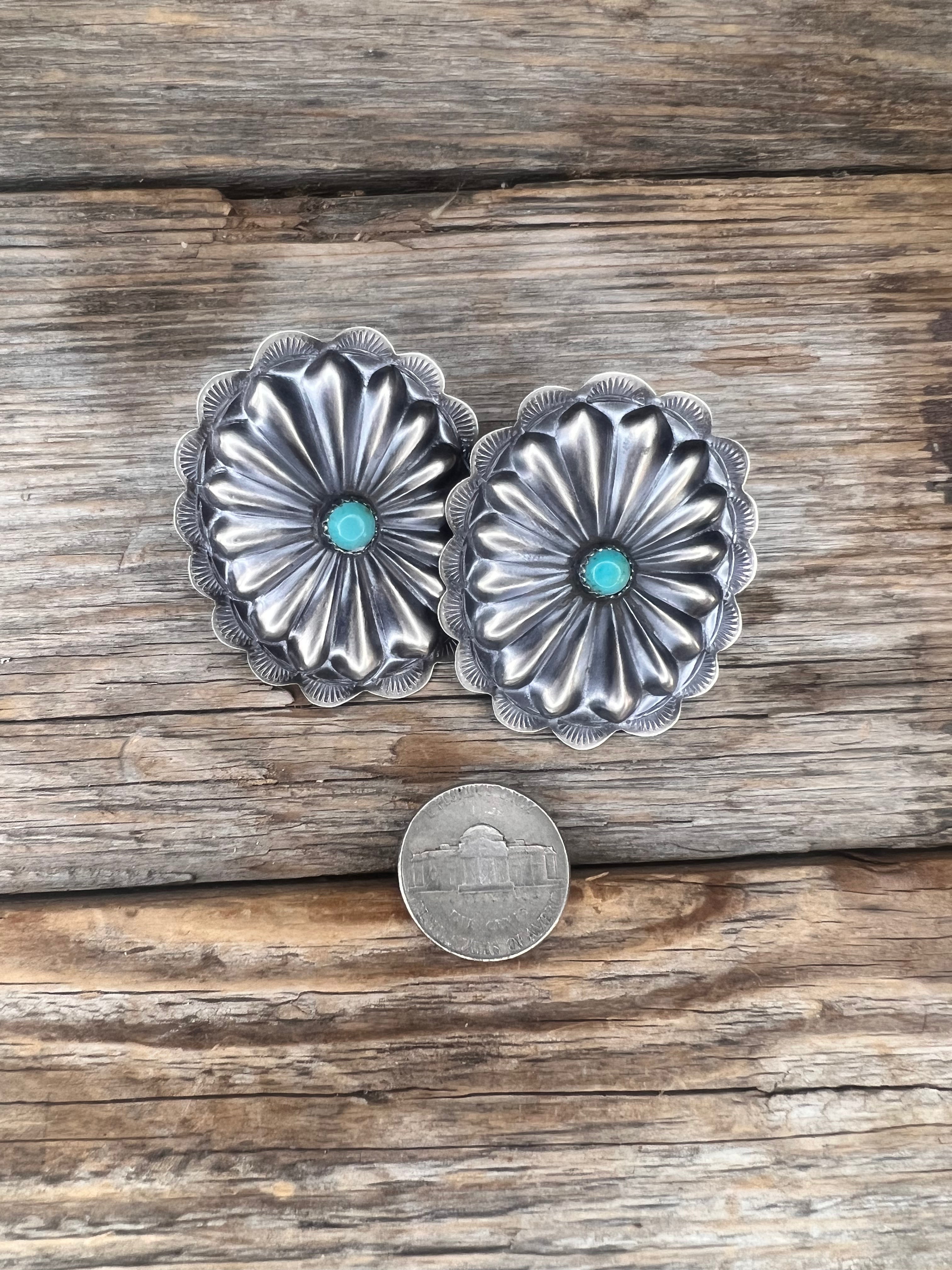 Kingman Concho Earrings