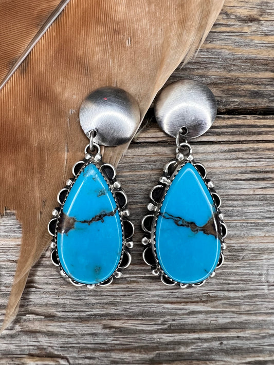 Kingman Button Earrings