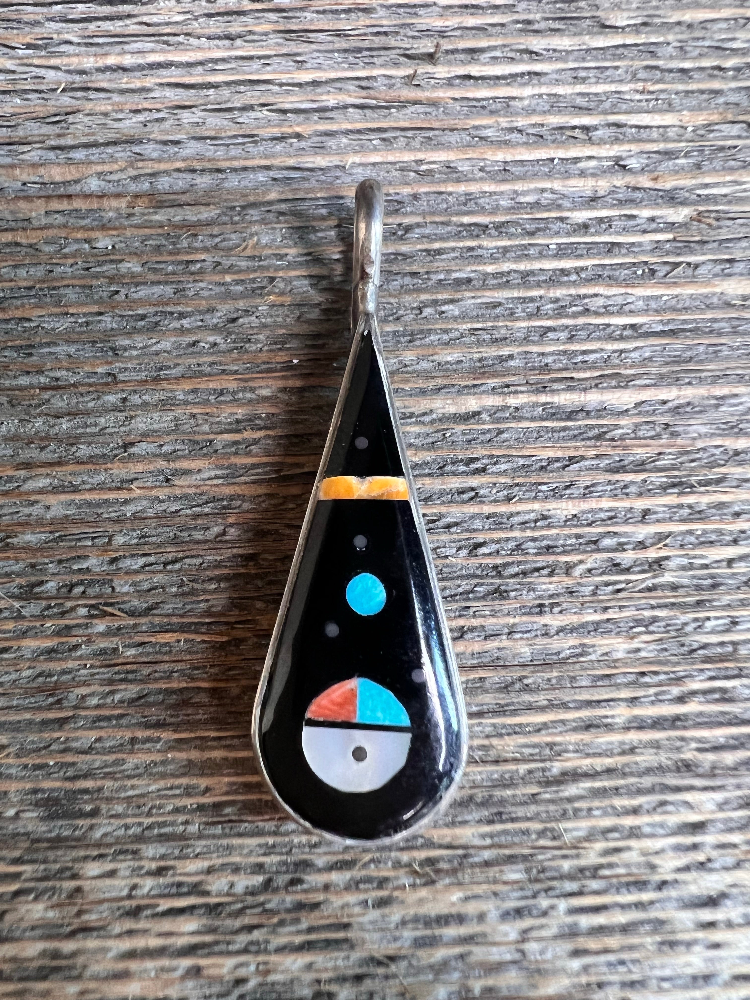 Inlay Face Pendant