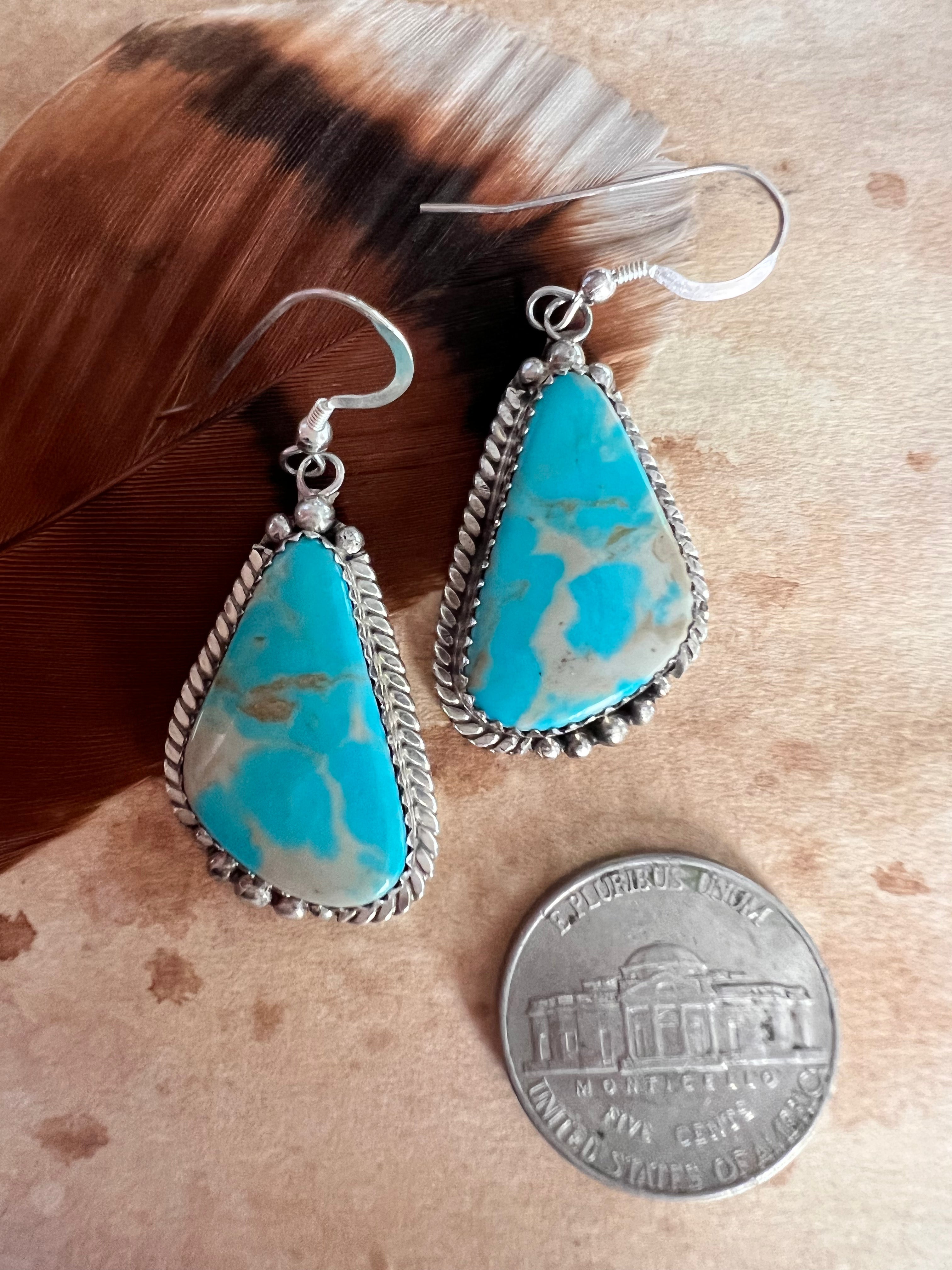Kingman dangle earrings