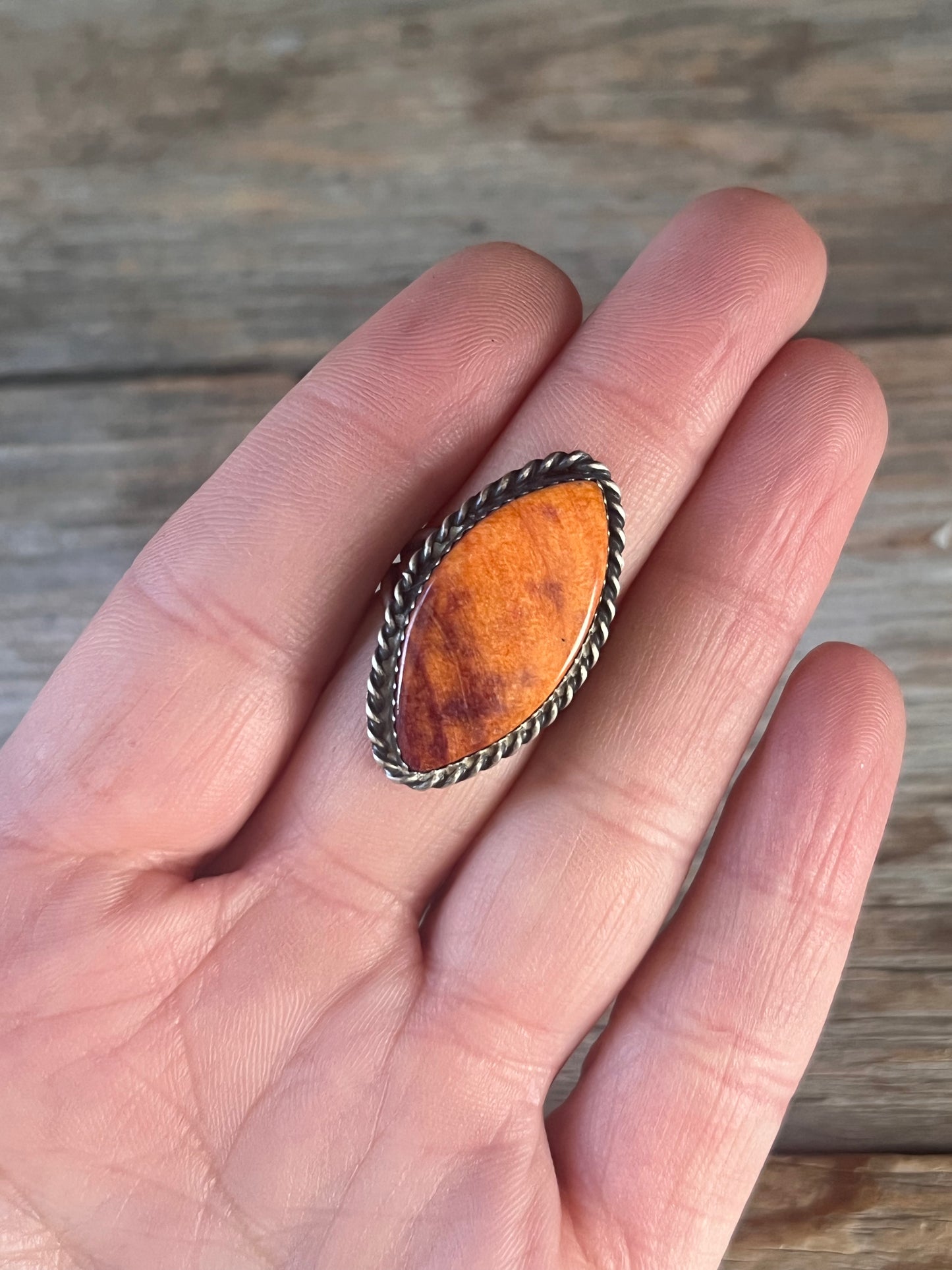 Spiny Almond Ring
