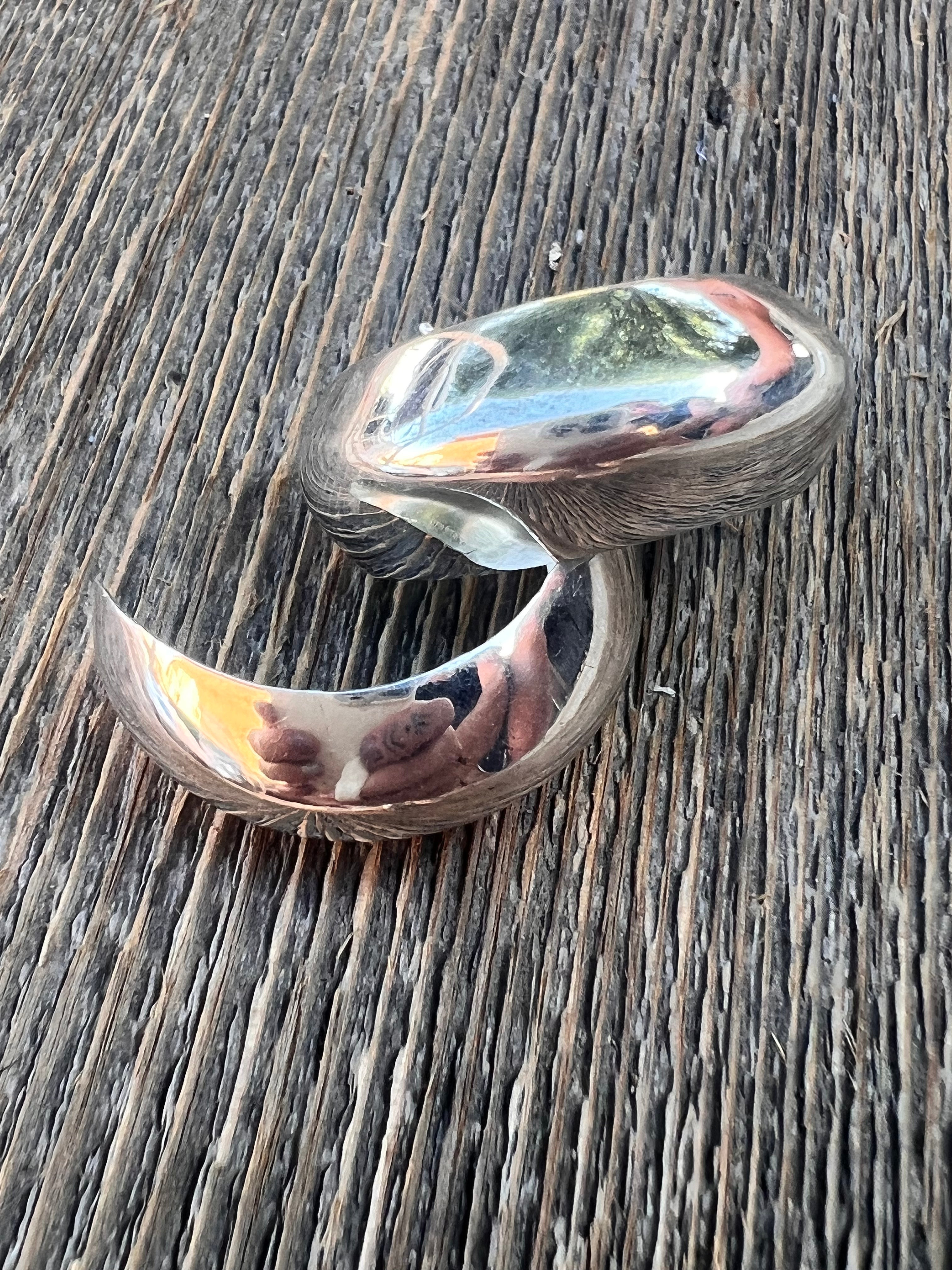 Thick Sterling Hoops